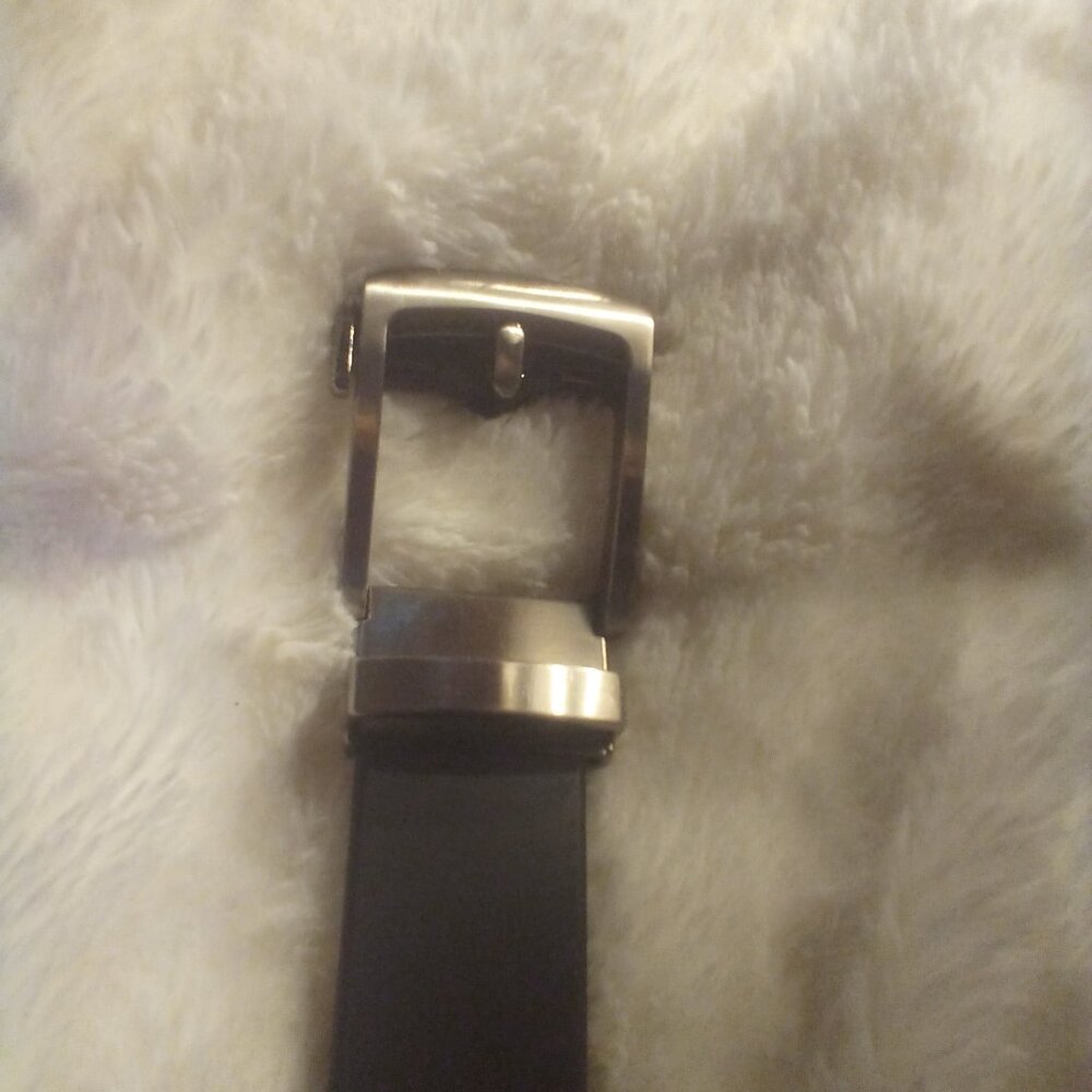 Starbelt by WeatherTech Black Belt w/Silver Buckle (Quick Release Lever) - Picture 8 of 9